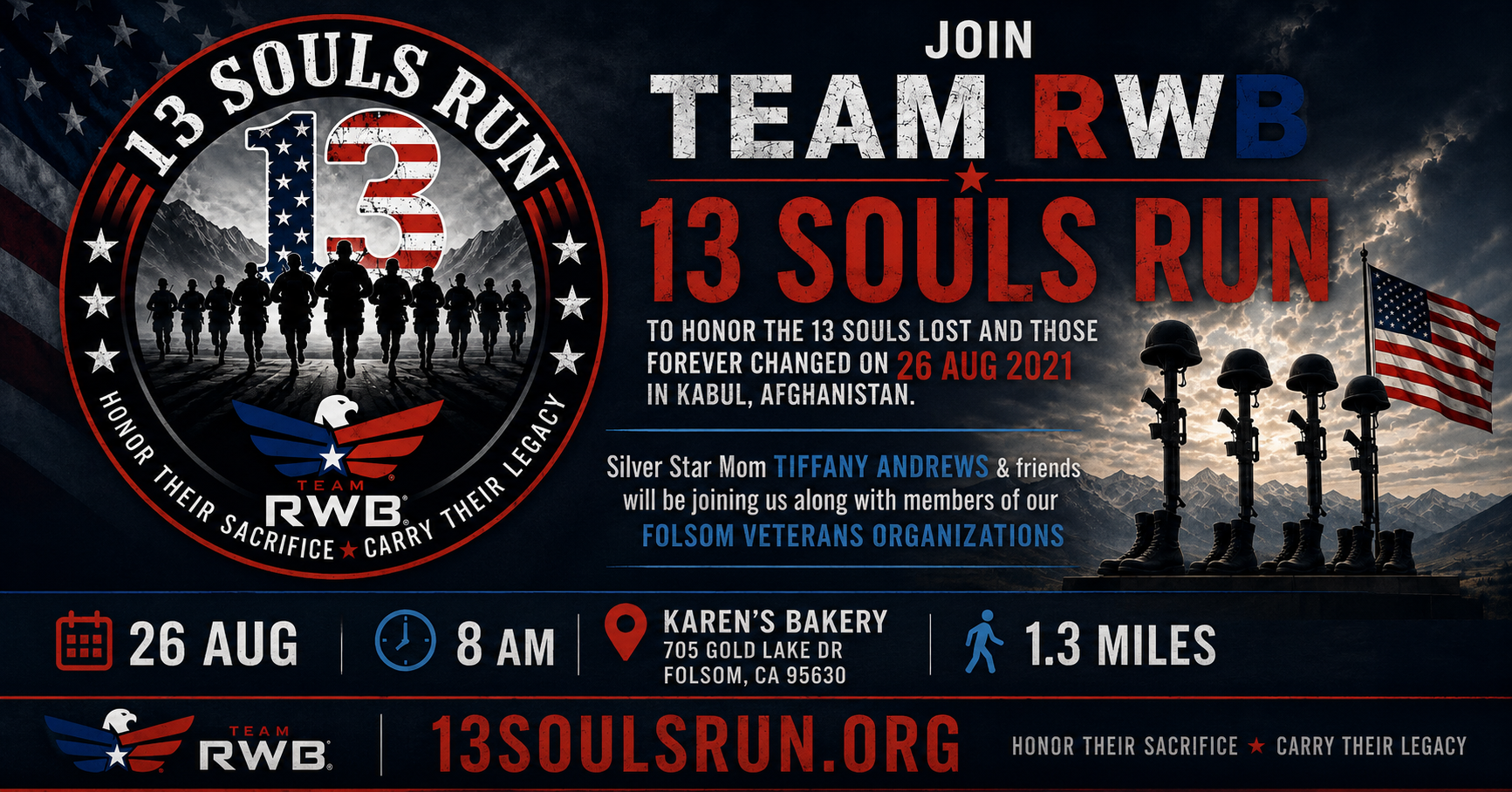 13 Souls Run — Folsom